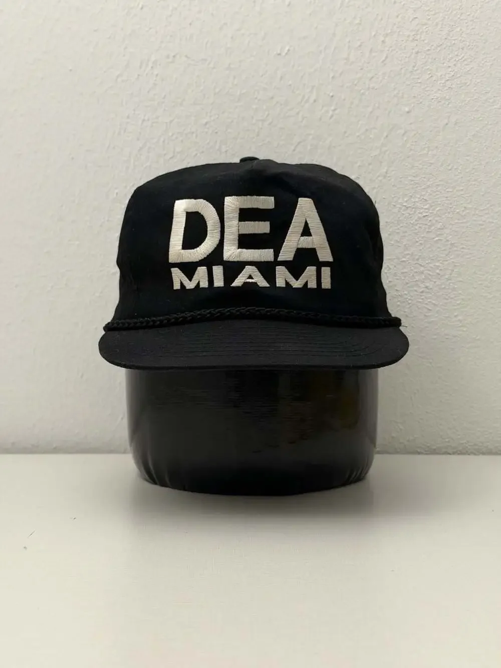 Vintage 90s DEA Miami Embroidered Nissin Snapback Rare